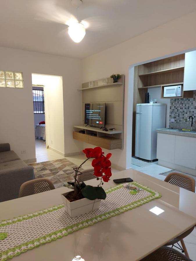 Apto Aconchegante Pe Na Areia Guarujá Exteriér fotografie
